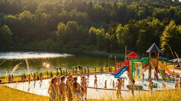 Les meilleurs campings français avec parc aquatique cet été